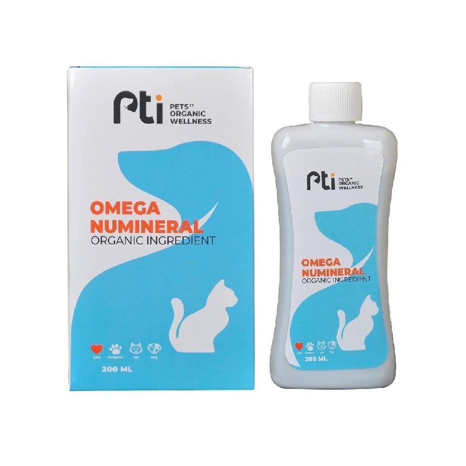 Pti pets Omega Numineral organic ingredient 200 mi