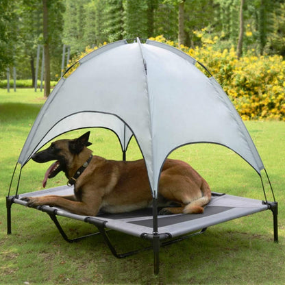 Tent Dog Bed with Removable Canopy 122 cm in 90 cm