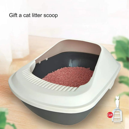 Naomi Open Litter Box With Shovel for pet