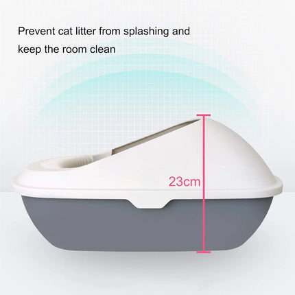 Naomi Open Litter Box With Shovel for pet
