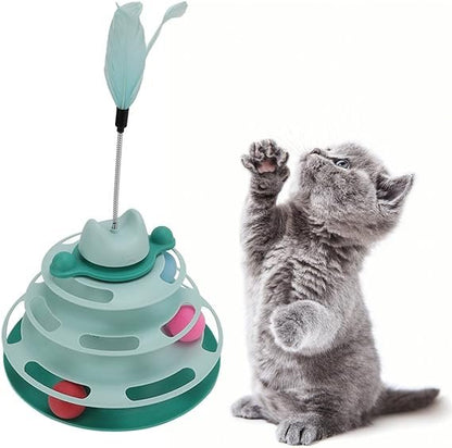 Pet Cat Turntable Toy for cats 3Pcs