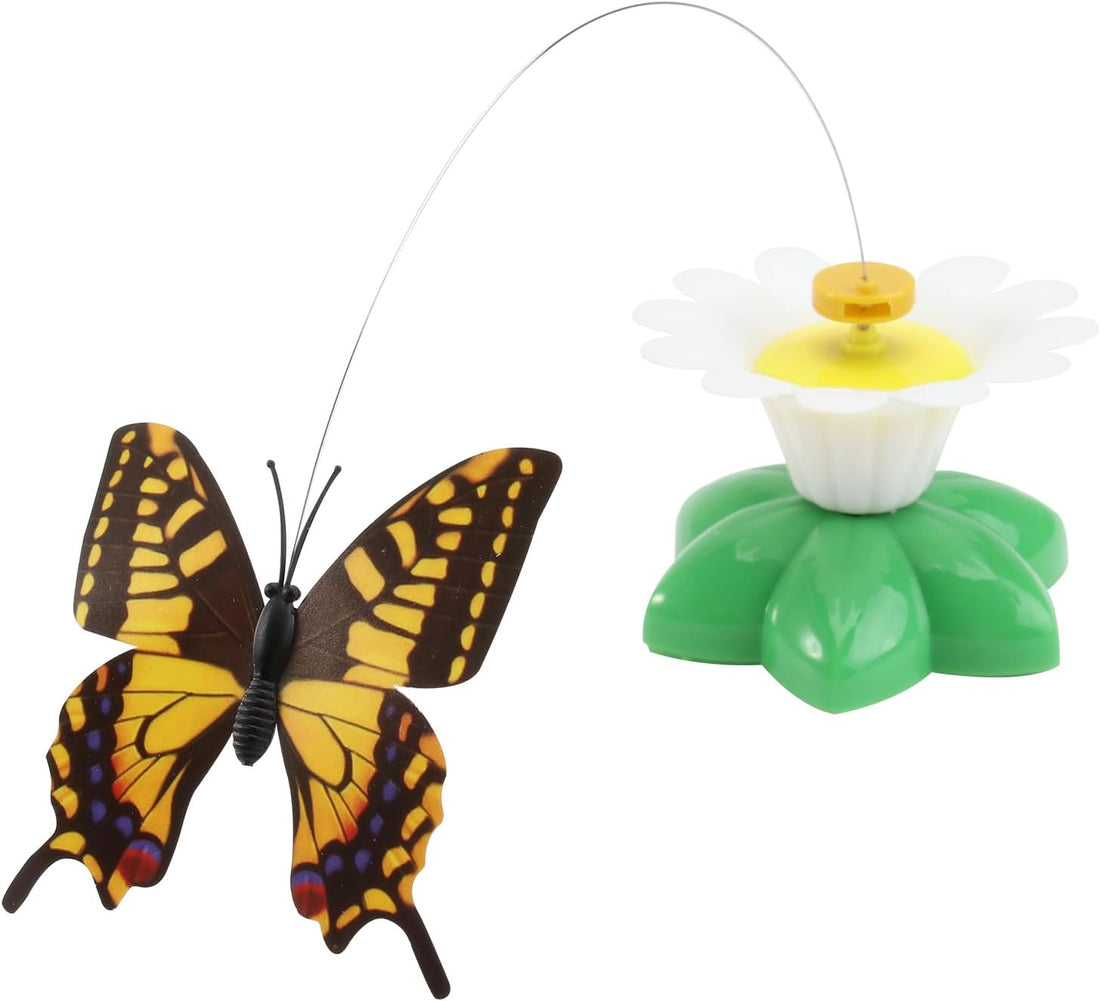 Pet Toy ButterFly for cat with battery