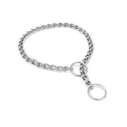 UARONE Chain Dog Training Choke Collar 47 CM SIZE 2