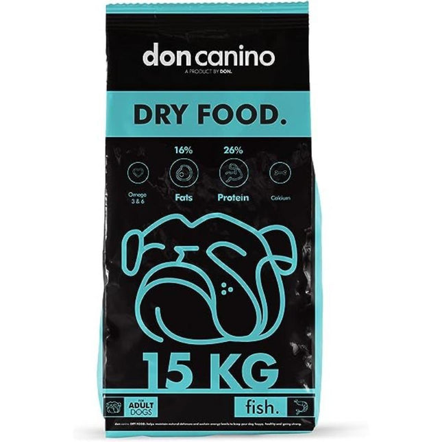 Don Canino Dry Food For adult with fish 15 kg