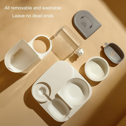 وحدة تغذية أوتوماتيكية للقطط والكلاب سعة 3.5 لتر