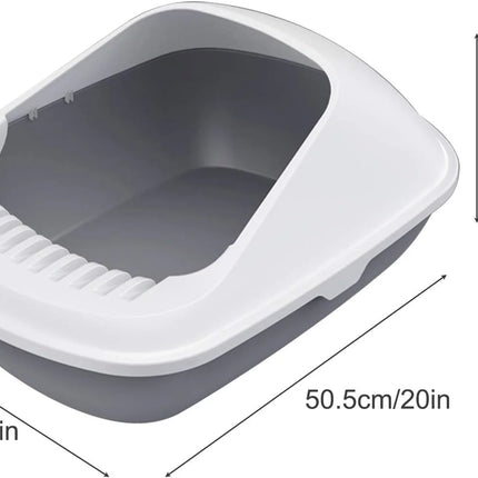 Naomi Open Litter Box With Shovel for pet