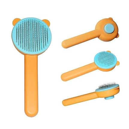 Nunbell Dog and cat Pet Brush With Ear