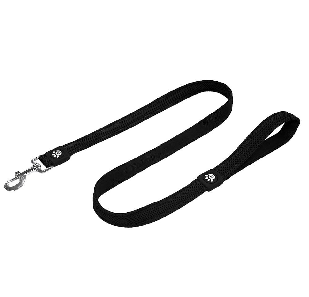 Doco Medium black Mesh Dog Leash 120 cm