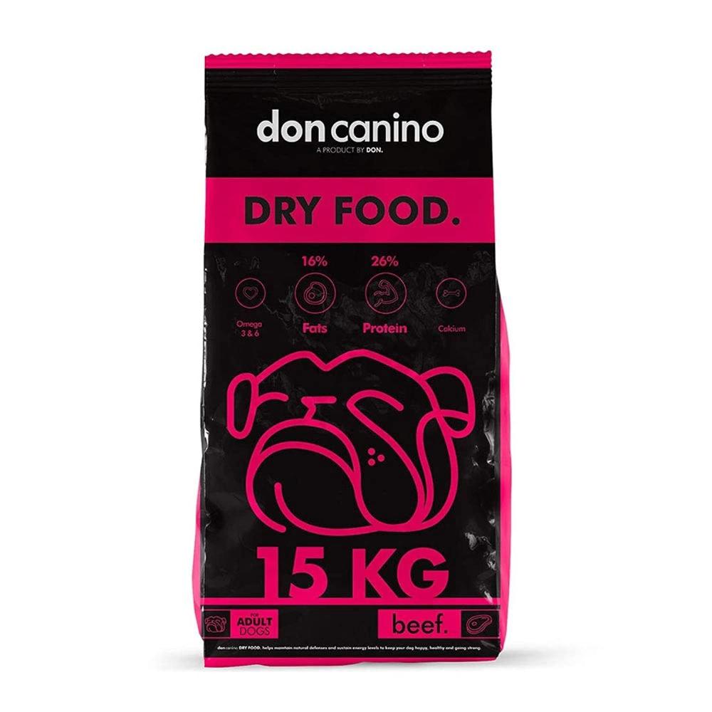 Don Canino Dry Food For adult with beef 15 kg