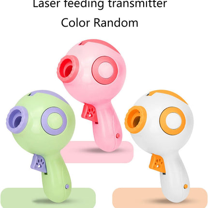 Interactive Treat Launcher and Laser Toy for Dogs and Cats Multi-Color