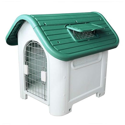 ملجأ بلاستيكي للحيوانات الأليفة من Jainsons للحيوانات الأليفة للكلاب والقطط Kennel Cottage