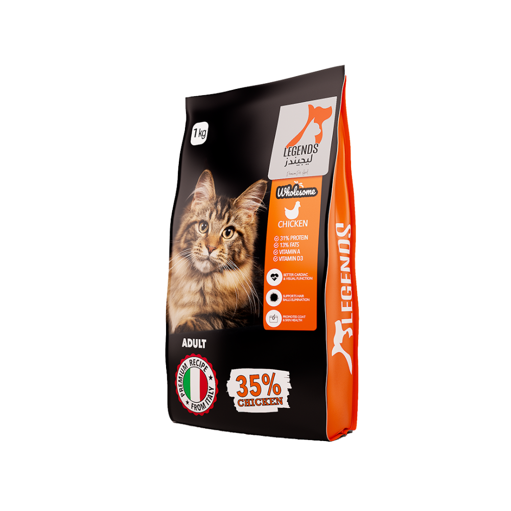 Legends Dry Food with Chicken for adult cats 1 kg