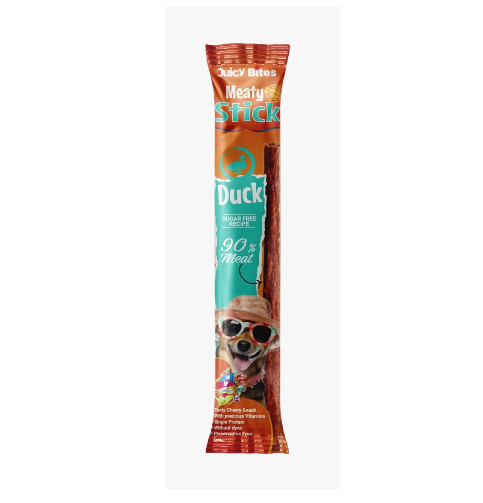 JUICY BITES Meaty Stick Dog with Duck 1 PCS