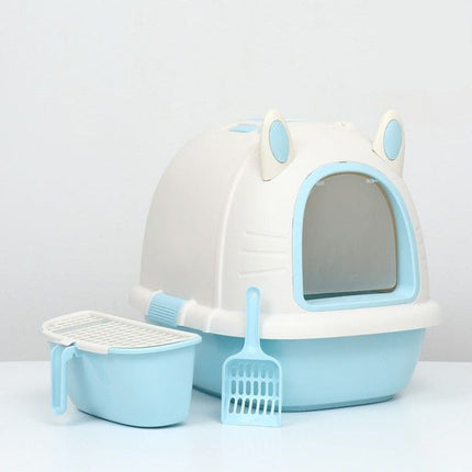 closed Litter Box and Shape for cat