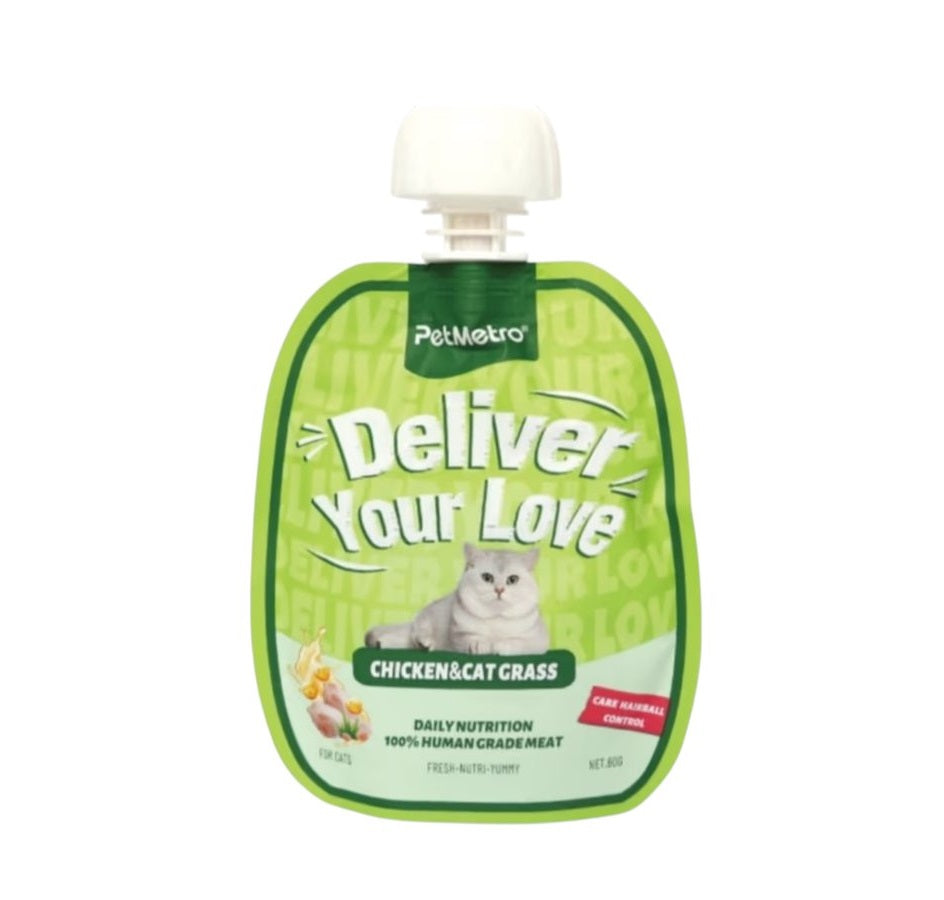 معجون مكافأة قطط وانبي بالدجاج والجزر 90 جرام