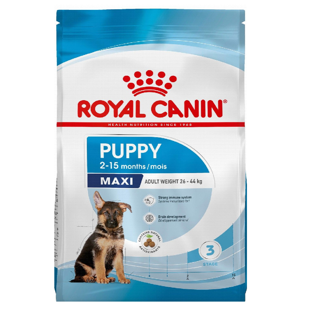 Royal Canin Dry Food for Maxi Breed Puppies Up to 15 Months 4 kg