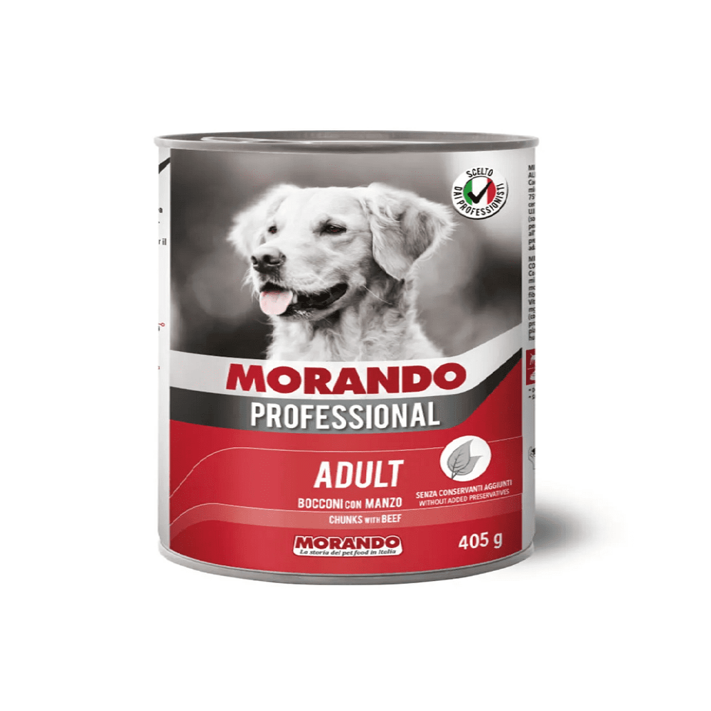 Morando Cane Professional With Beef 405g