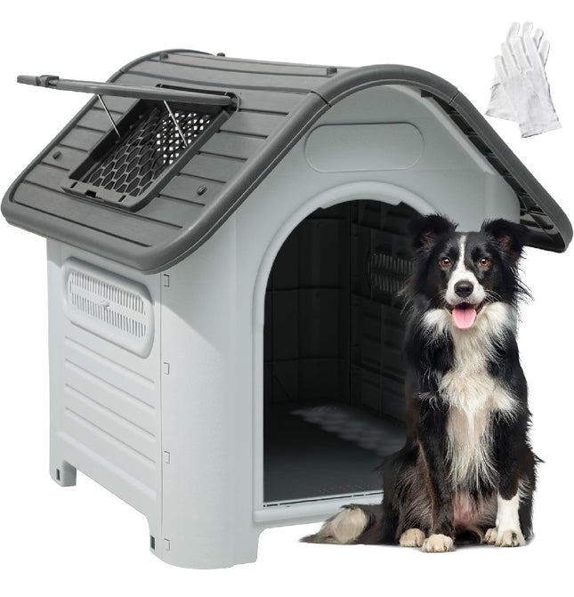 ملجأ بلاستيكي للحيوانات الأليفة من Jainsons للحيوانات الأليفة للكلاب والقطط Kennel Cottage