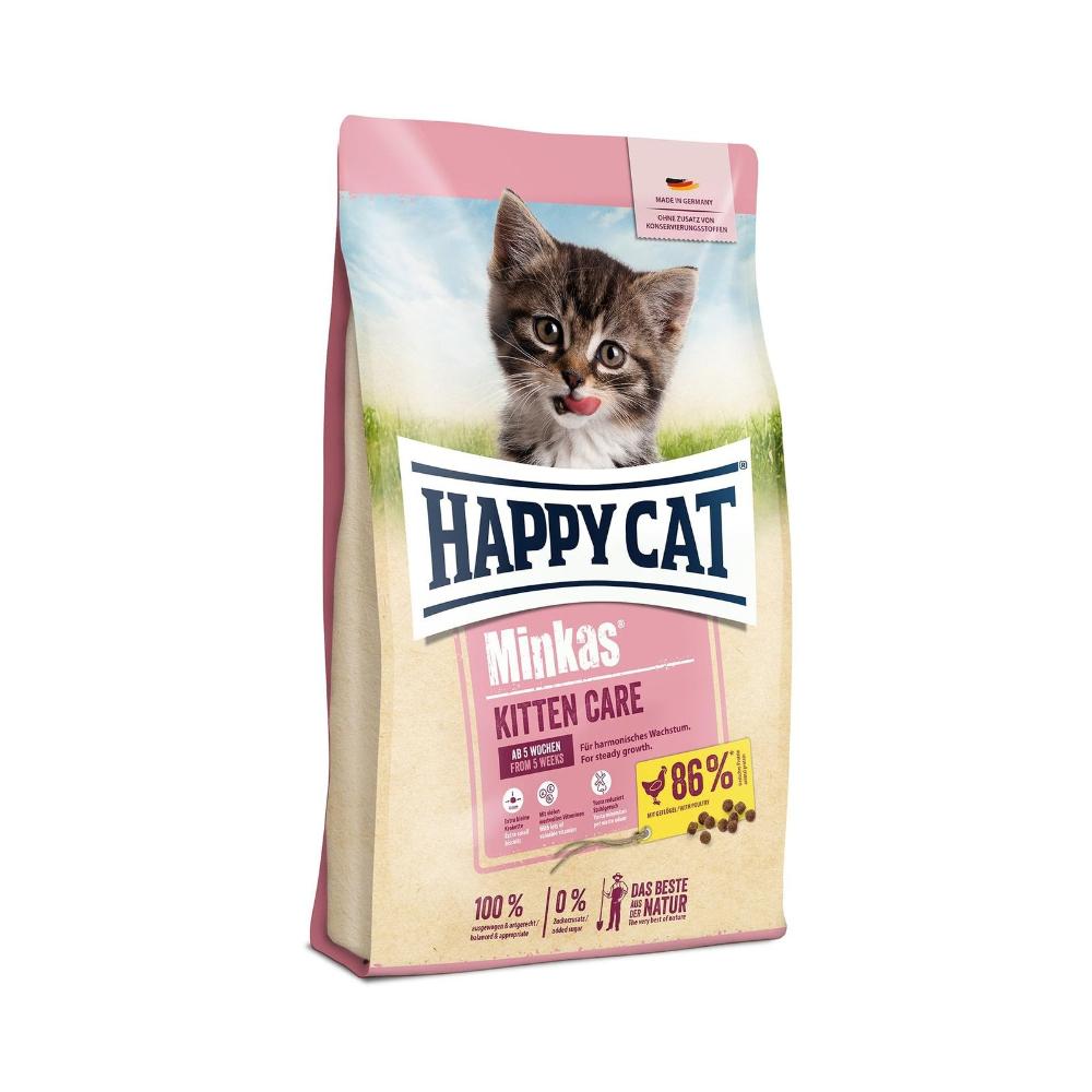 Happy Cat Minkas Dry Food with Chicken for Kittens 1.5 kg