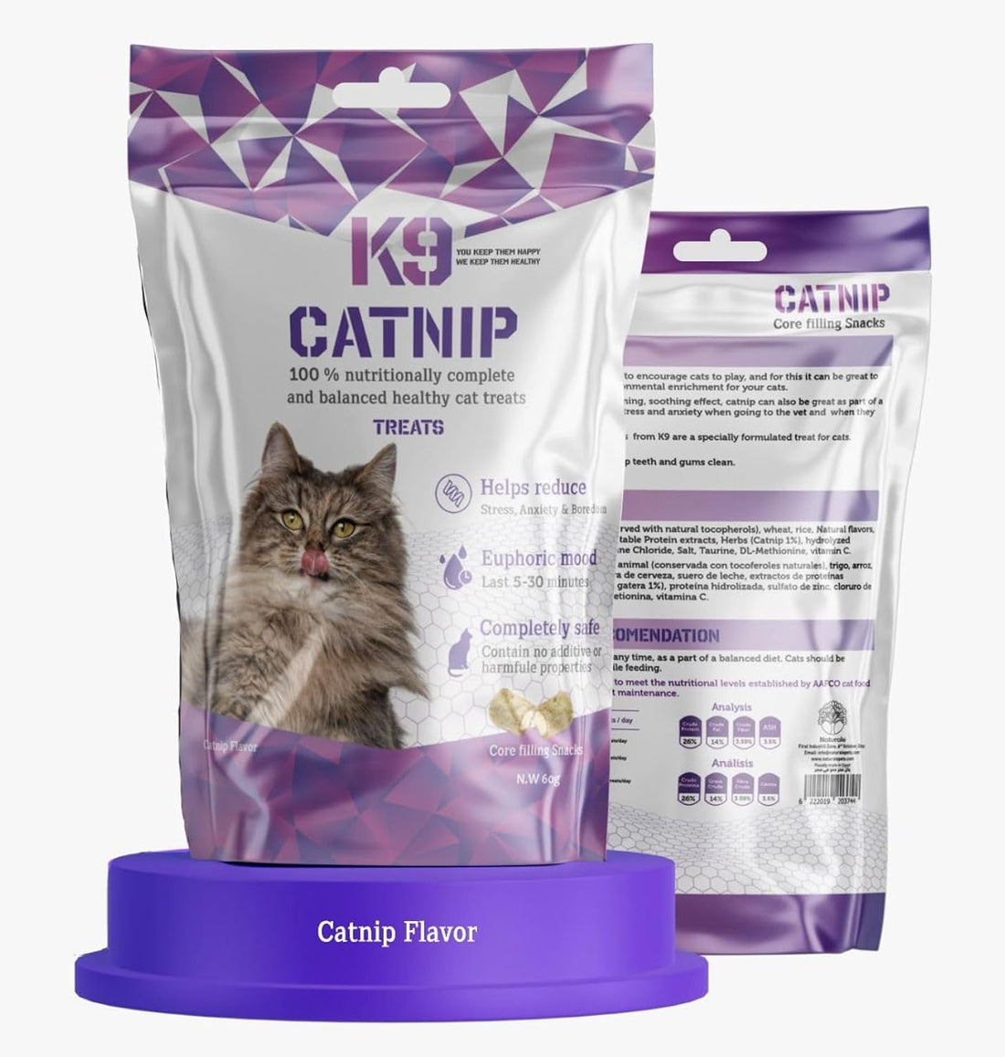 K9 Catnip Treats for cat 60 gr