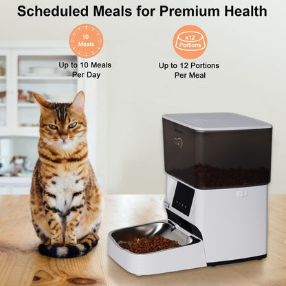 Automatic Pet Feeder With App for pets 4 L