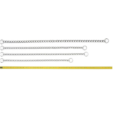 UARONE Chain Dog Training Choke Collar 50 CM SIZE 3