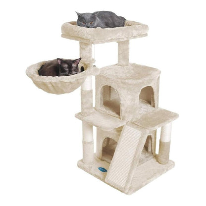 Cat Tree Platform With Indoor Scratches And Posts medium