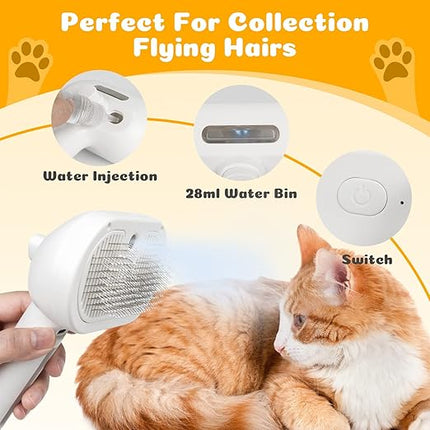 Spray Cat Brush for Shedding