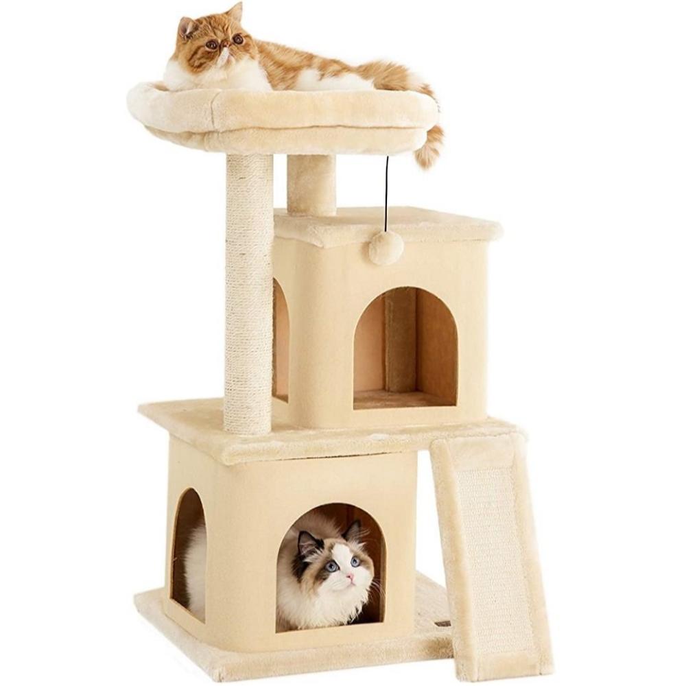 Cat Tree Platform With Indoor Scratches And Posts Large