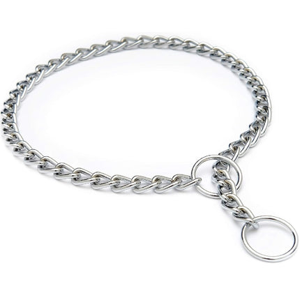 UARONE Chain Dog Training Choke Collar 50 CM SIZE 3
