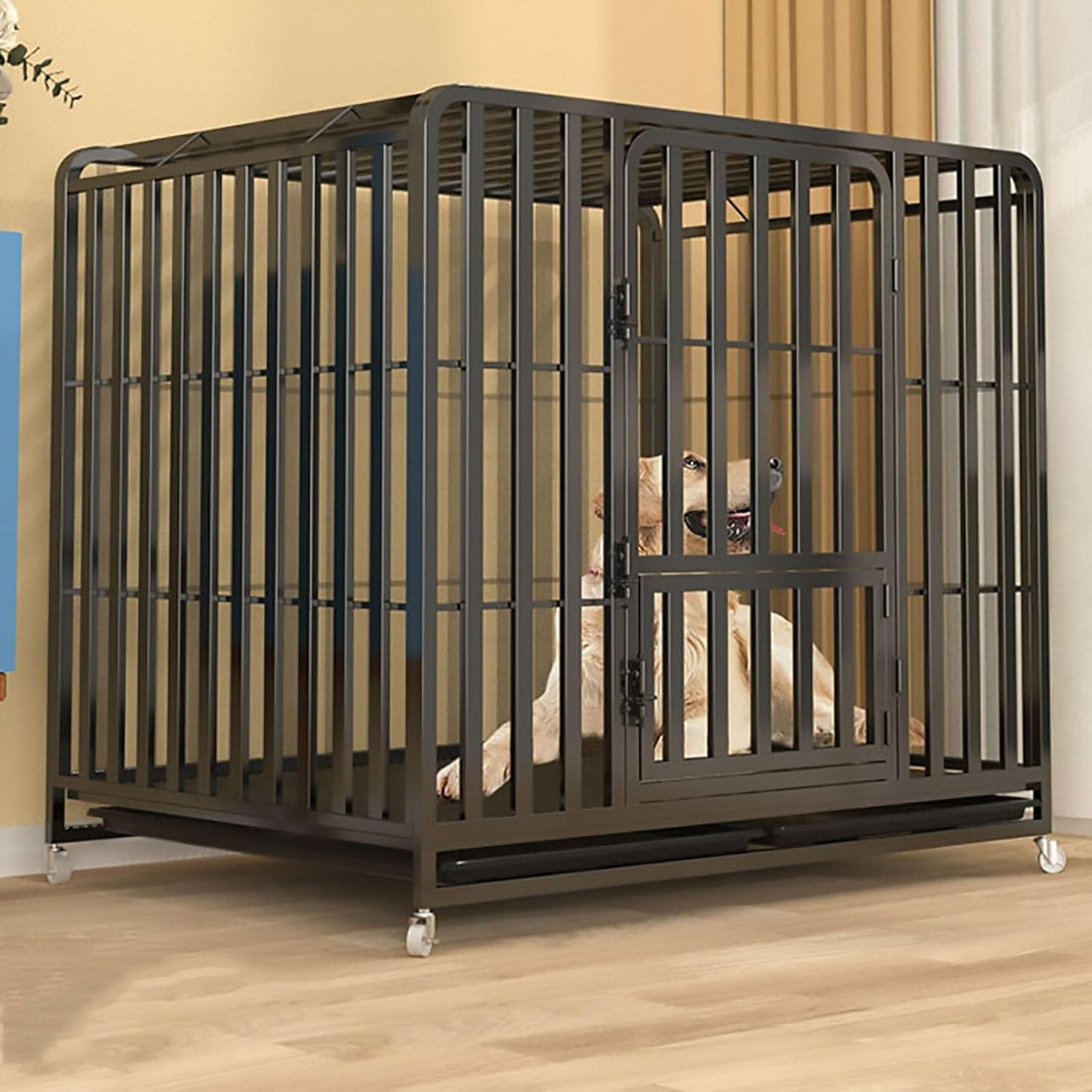 Dog Kennels and Crates for Dog Metal 100 cm 6 pcs