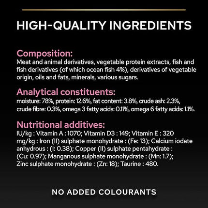 Purina Pro Plan Delicate Wet Cat Food with Oceanfish Grilled in Grav 85g