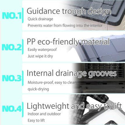 ملجأ بلاستيكي للحيوانات الأليفة من Jainsons للحيوانات الأليفة للكلاب والقطط Kennel Cottage