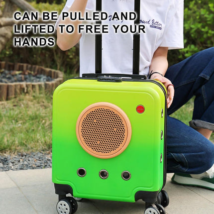 Hard Sided Dog Carriers for Small Dogs with Wheels and Handle up to 10 kg