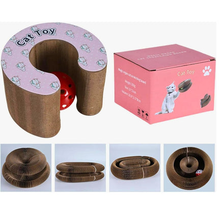 لعبة خدش وألعاب تفاعلية 3 في 1 من نعومي للقطط