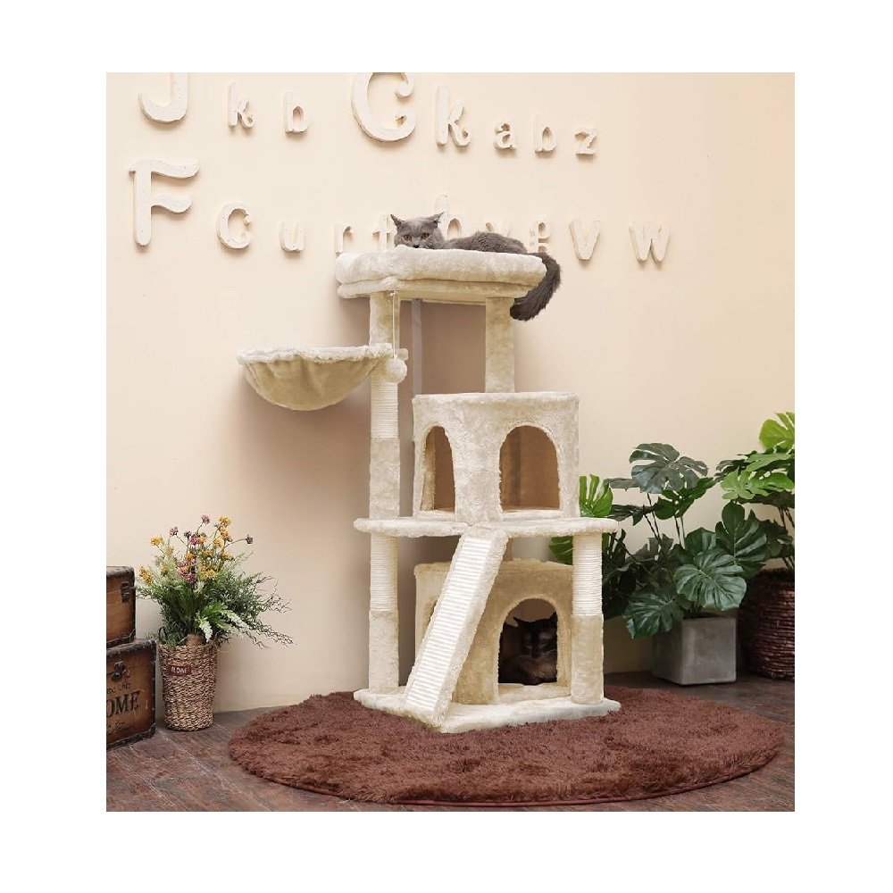 Cat Tree Platform With Indoor Scratches And Posts medium