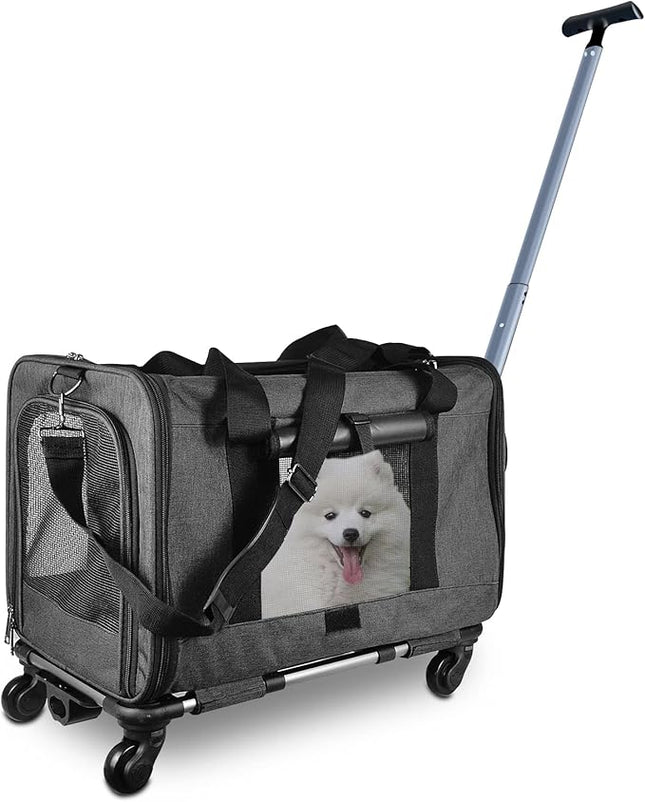 Rgomik Pet Bag With wheel