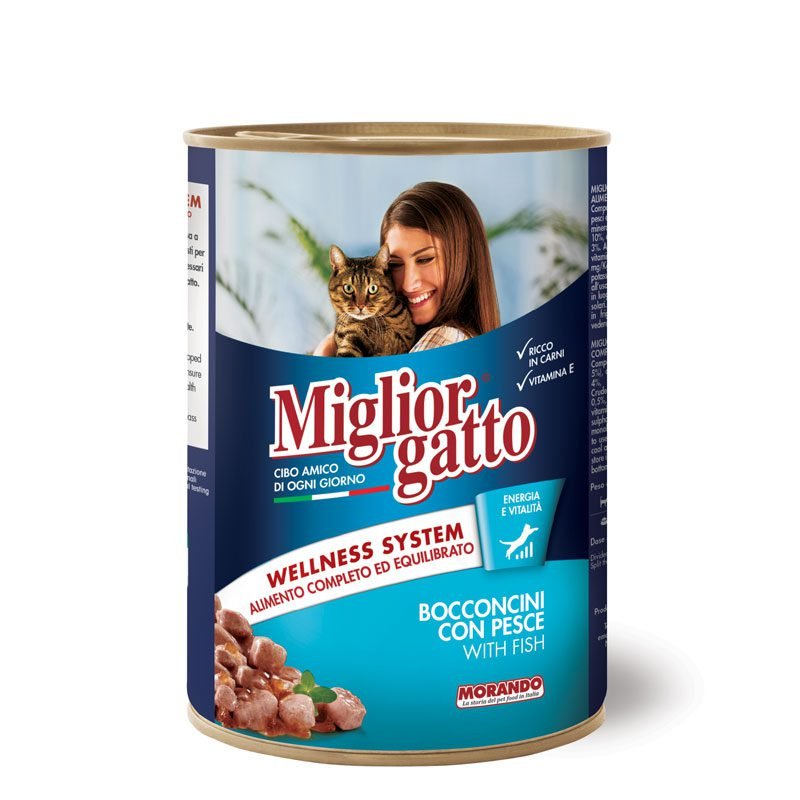 Miglior Gatto Cat Food With Fish 405g