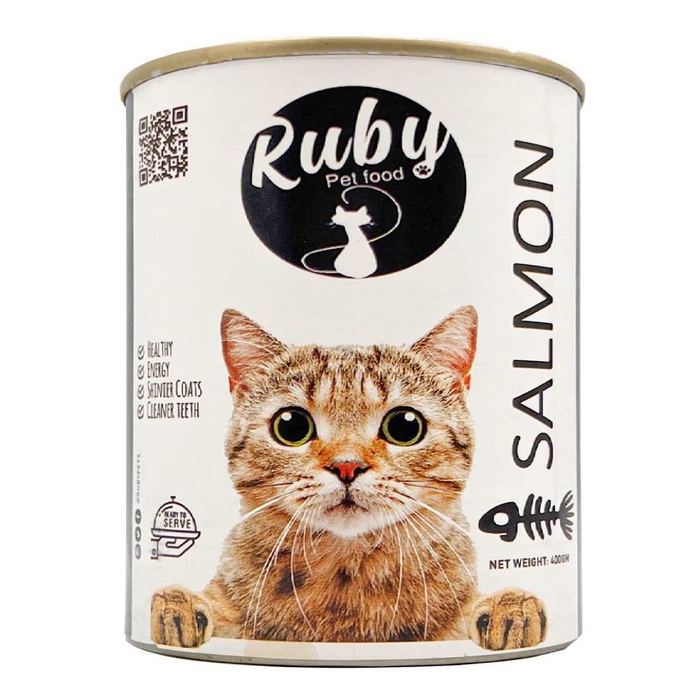 Ruby Canned Wet Food With Salmon 400g