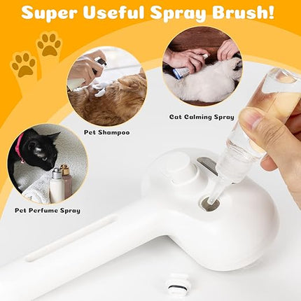 Spray Cat Brush for Shedding