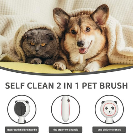 فرشاة نونبيل لتمشيط شعر الكلاب الصغيرة الناعمة