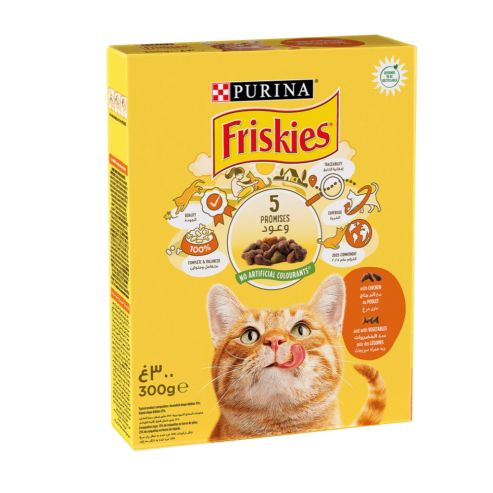 Purina Friskies Chicken And Vegetables  300g