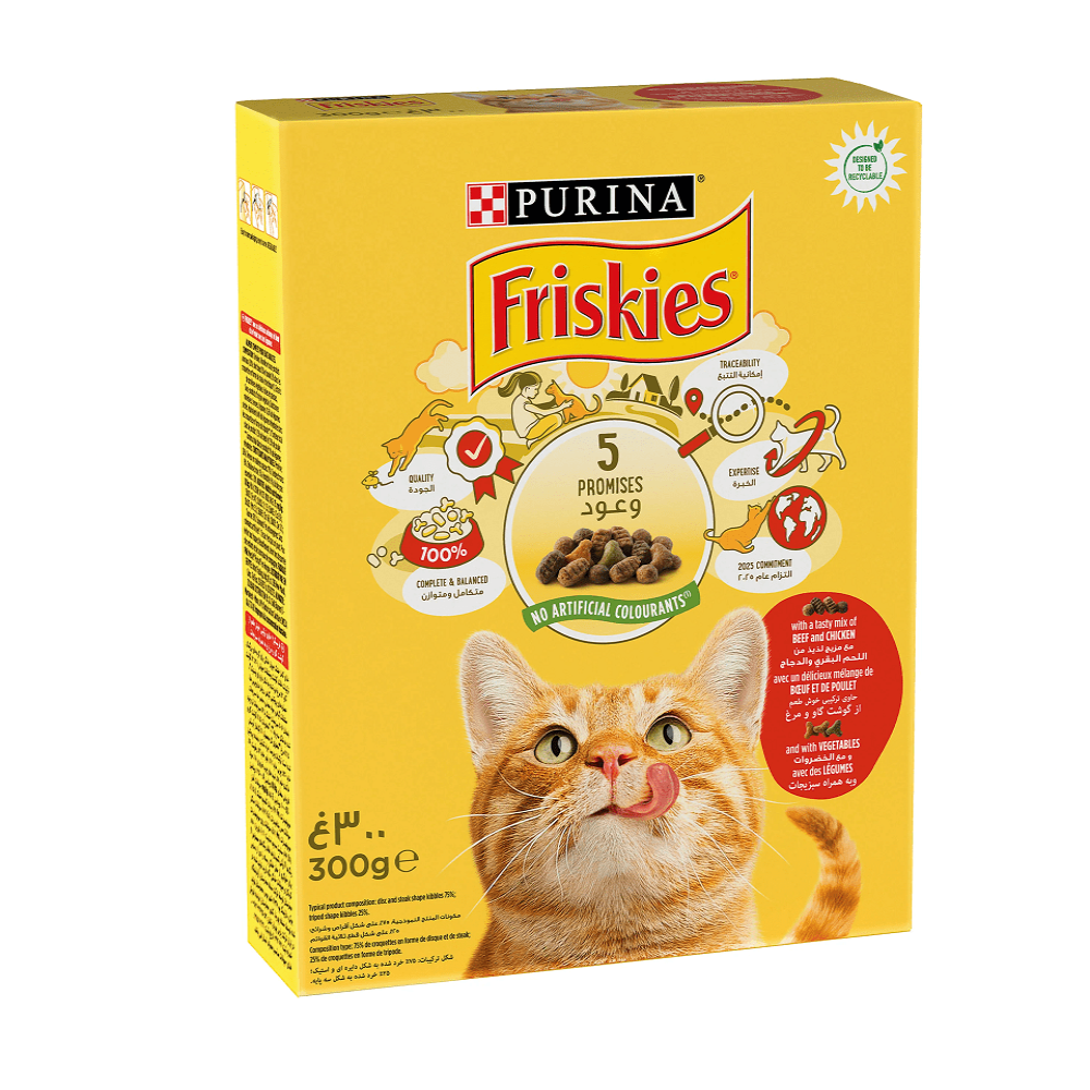 Purina Friskies With Chicken Beef And Vegetables 300 gr