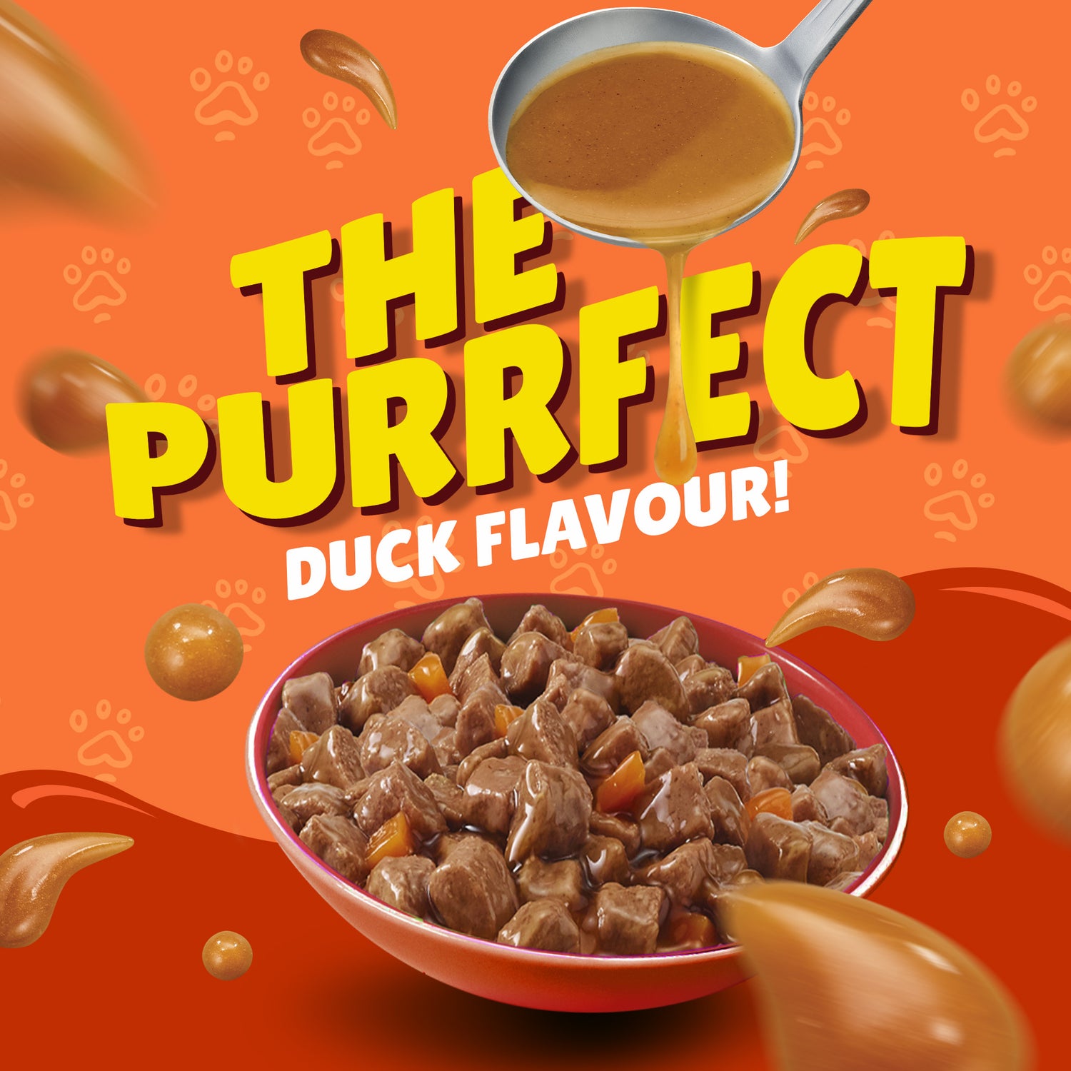 Purina Friskies With Duck In Gravy Pouch 85g