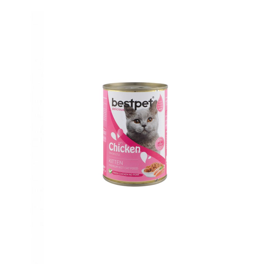 Best Pet wet food for kitten with chicken 400g