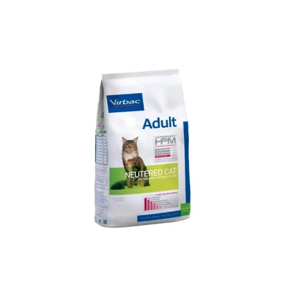 Virbac Dry food Adult Cat Neytered with salmon  1.5 Kg