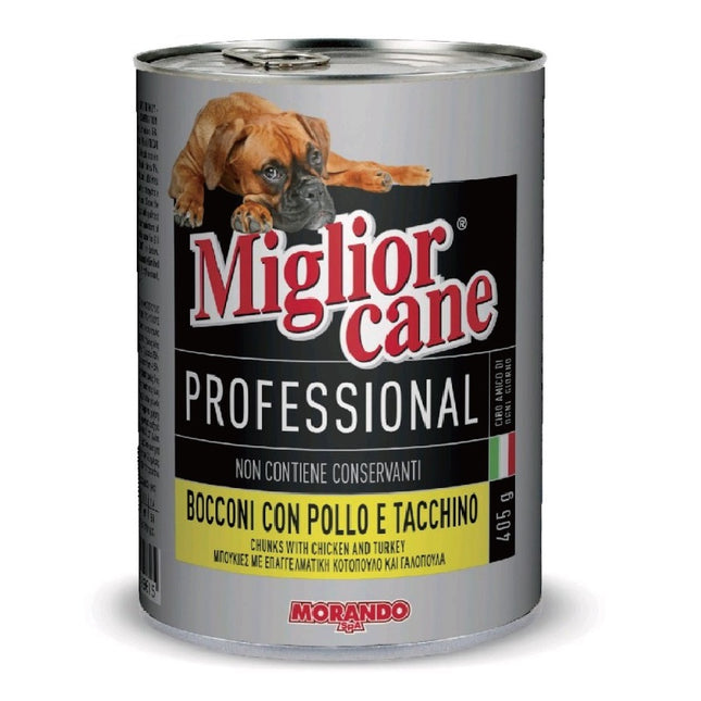 Miglior Cane Professional Wet Dog Food Chicken & Turkey 400 gr