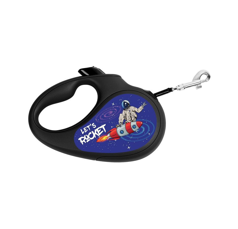 WAUDOG Retractable Large Leash With Unique Rocket Science Design