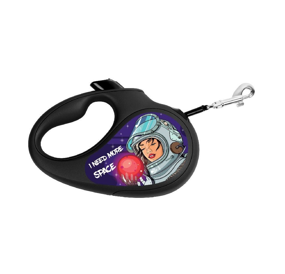 WAUDOG Retractable Medium Leash With Unique Nasa 4.0 Design