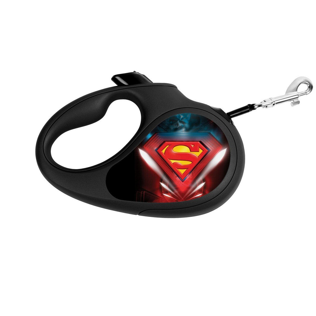 WAUDOG Retractable small Leash With Unique Superman Design up to 15 kg